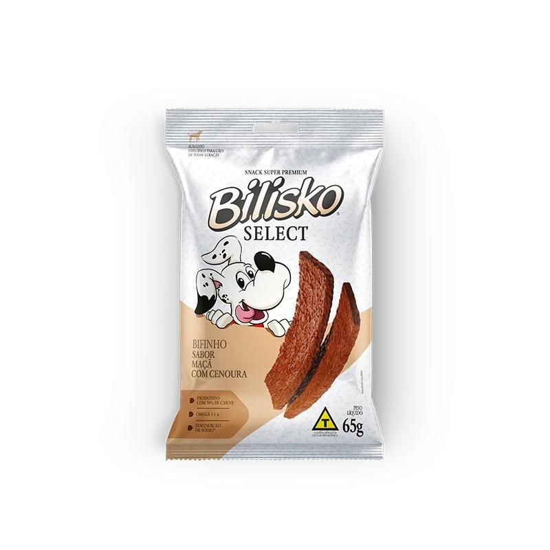 Bilisko Bifinho 65g Maçã e Cenoura