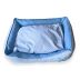 Cama Bordada My Pet Baby Blue - Kit C/3