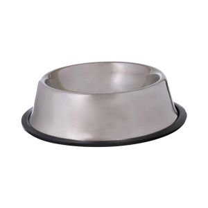 Comedouro de Inox 370ml - p/ Cães e Gatos