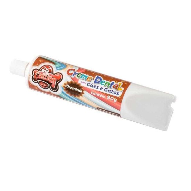 Creme Dental para Cachorro Cat Dog - Chocolate