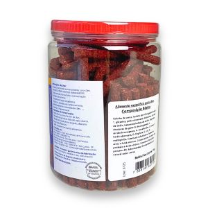 Petisco Flexível de Couro Sabor Carne 1Kg - p/ Cães