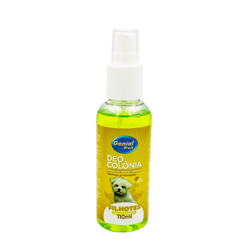 Colônia Genial Filhotes (110mL) - Perfume para Cachorro e Gato