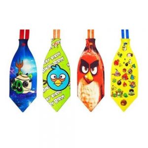 Gravatas Pet Estampadas Angry Birds P - c/ 10 uni.