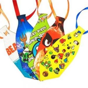 Gravatas Pet Estampadas Angry Birds P - c/ 10 uni.