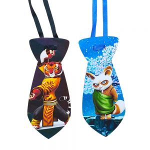 Gravatas Pet Estampadas Kung Fu Panda P - c/ 10 uni.