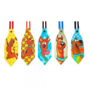 Gravatas Pet Estampadas Scooby Doo - c/ 10 uni.