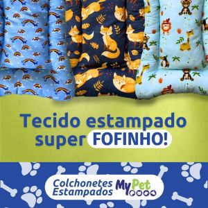 Kit de Colchonetes para Cães e Gatos - Atacado Direto da Fábrica | 3 Tamanhos | Conforto e Durabilidade