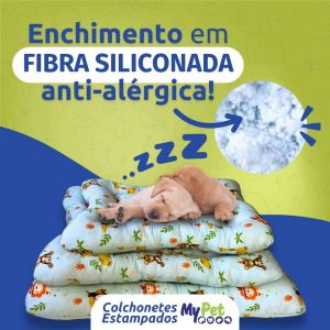 Kit de Colchonetes para Cães e Gatos - Atacado Direto da Fábrica | 3 Tamanhos | Conforto e Durabilidade