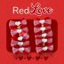 Lacinho Pet Red Love - Kit com 10 unidades - Beleza e Elegância - Ideal para Banho e Tosa