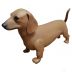 Manequim Expositor para Loja Pet Shop - Salsicha Dachshund