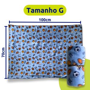 Manta para Cachorros e Gatos Multicor, Mantinha Cobertor Pet Soft Colorido Estampado