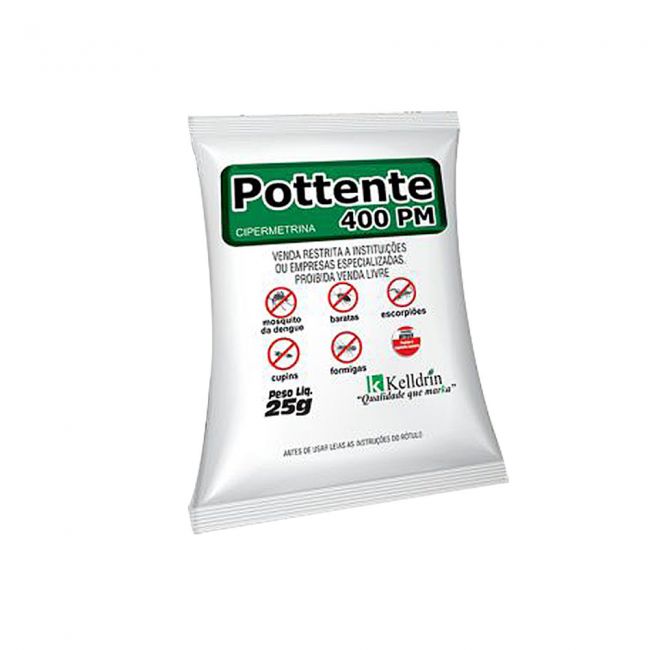 Pottente 400 PM 25g - Unid (Extermina Insetos em Geral)