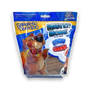 Petisco Sticks Sabor Carne 500g - p/ Cães