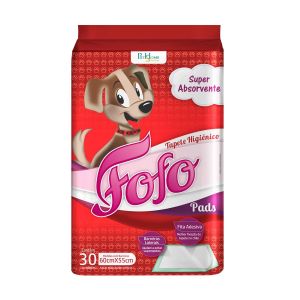 Tapete Higiênico Fofo Pads - 30 Unidades